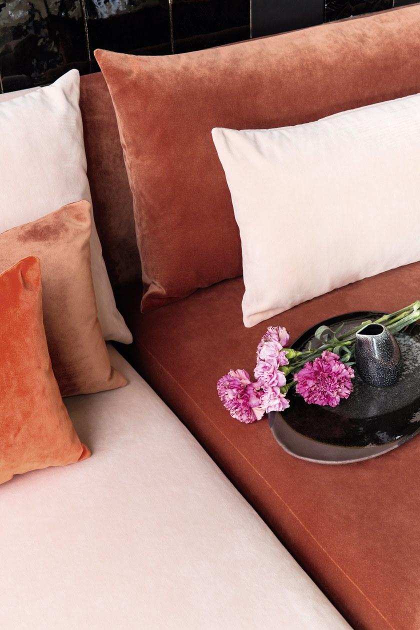 Élitis Однотонная моющаяся ткань trevira® cs Hotel particulier sun-id-1491241 - Вид №2