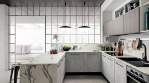 Easy 026  Кухонный гарнитур Ar-Due Effetto cemento