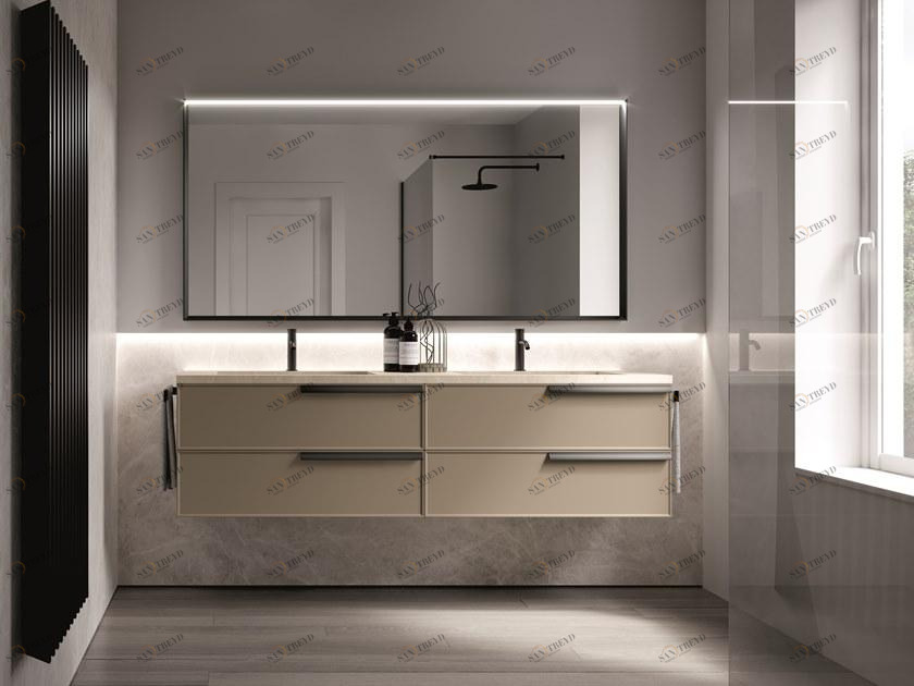 Ideagroup Подвесной туалетный столик с ящиками, лакированный Form sun-id-1355692