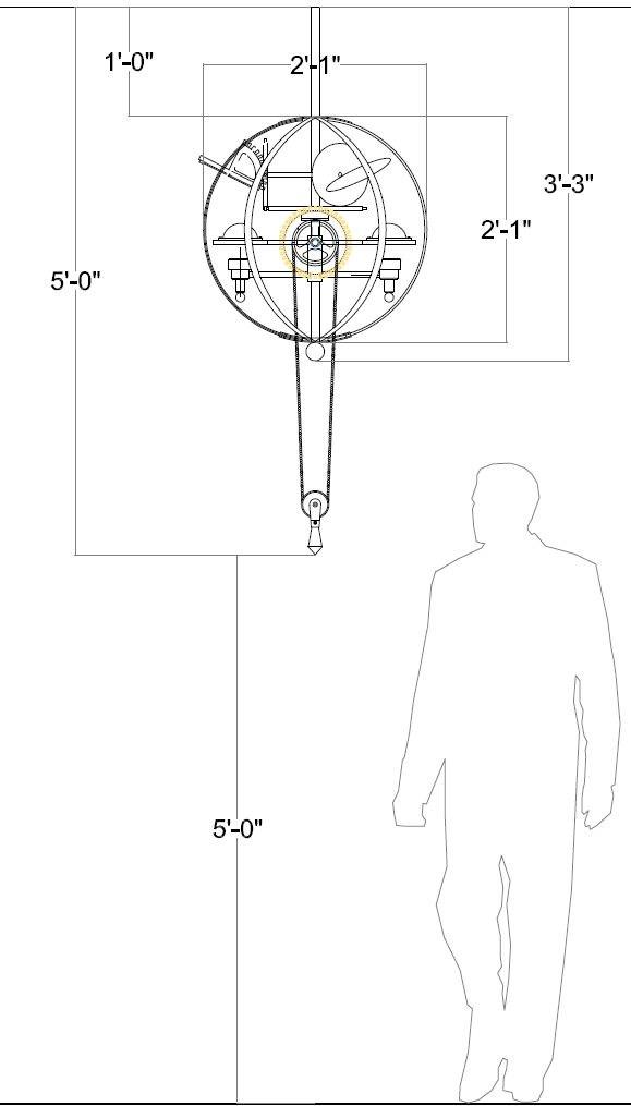 Karice Lighting Подвесной светильник непрямого света из латуни Da vinci sun-id-1381942 - Вид №20