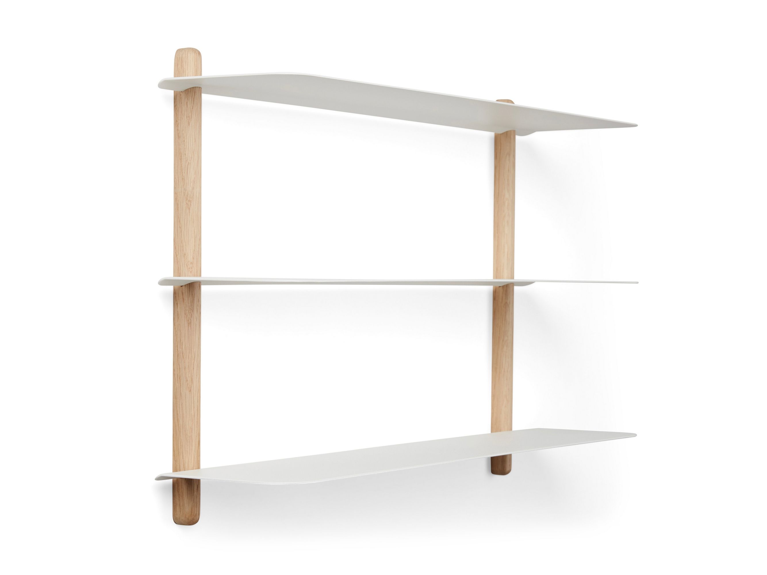 Стальной и деревянный настенный книжный шкаф Gejst Nivo ARCH-00127880 - Вид №1