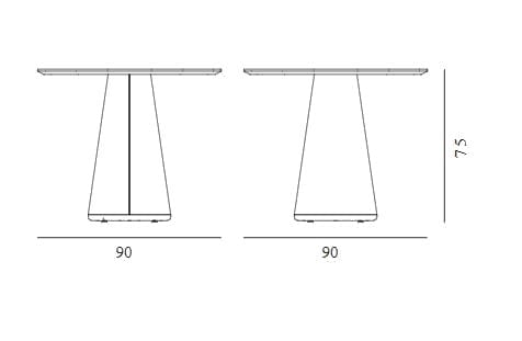 Деревянный бочковый стол Vergés Conic ARCH-00134432 - Вид №2
