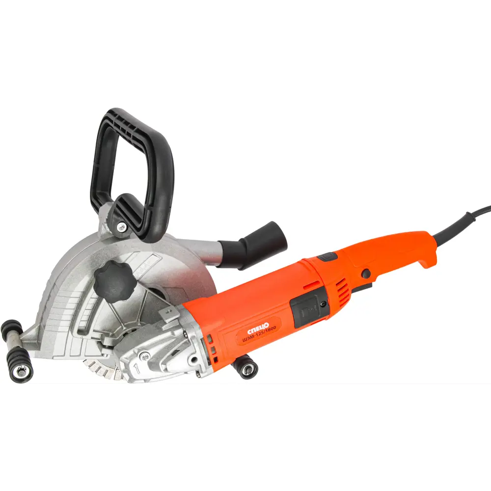 Штроборез электрический СПЕЦ ШЭМ-125/1800 для профессиональной штробки 89383454 STLM-1462763