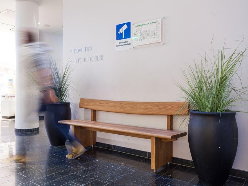 VESTRE Скамья из массива дерева со спинкой sun-id-1508401 - Вид №4