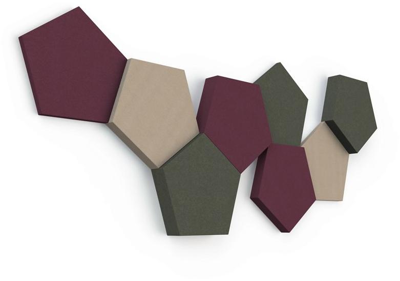 BuzziSpace Акустическая стеновая панель из ткани Buzziblox sun-id-1468904 - Вид №3