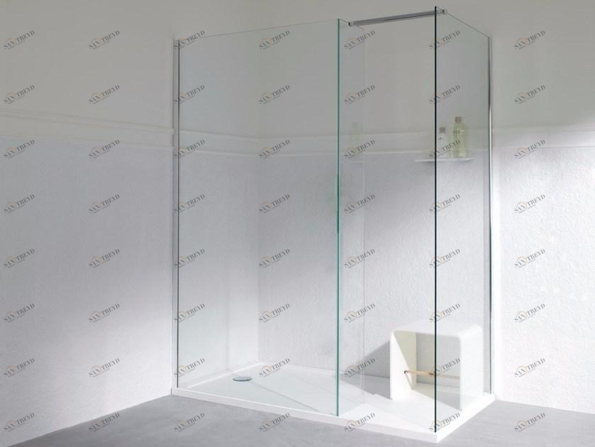 KRION Душевая кабина из закаленного стекла с поддоном Modul sun-id-1398257