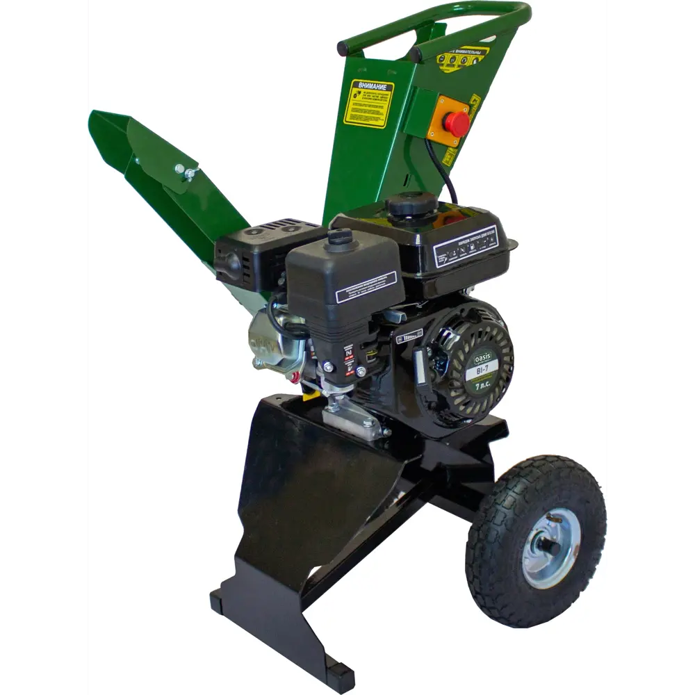 Бензиновый садовый измельчитель Oasis PGS 7 л.с. для веток до 50 мм 87112219 STLM-1584376