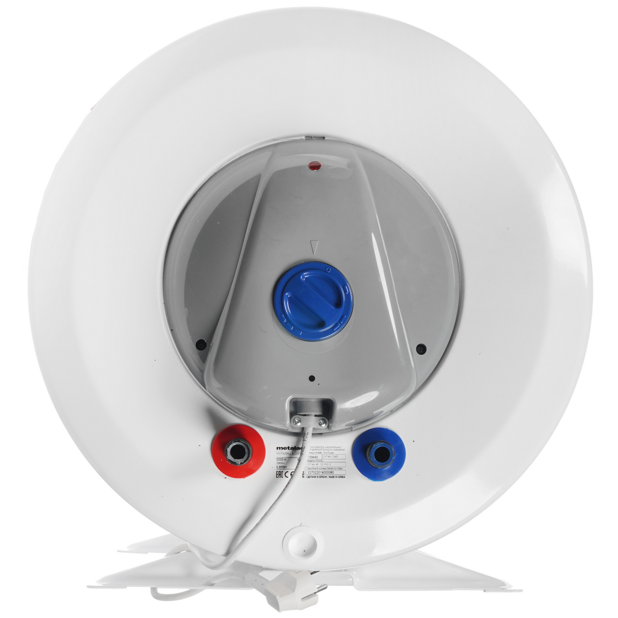 1202310 Водонагреватель электрический Metalac ОPTIMA MB 120 PKD R STDN-0131987 - Вид №3