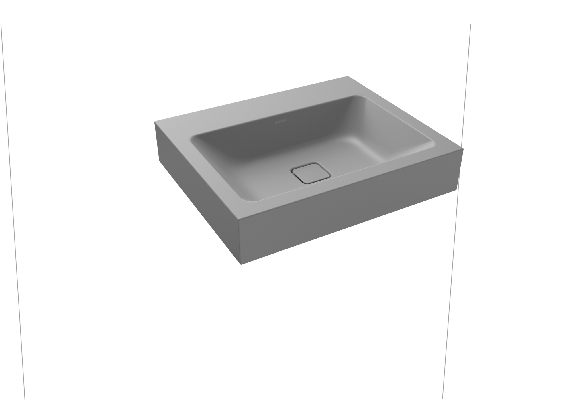 Умывальник KALDEWEI Сталь эмалированная 3089 453 холодный серый 30 30893060453 