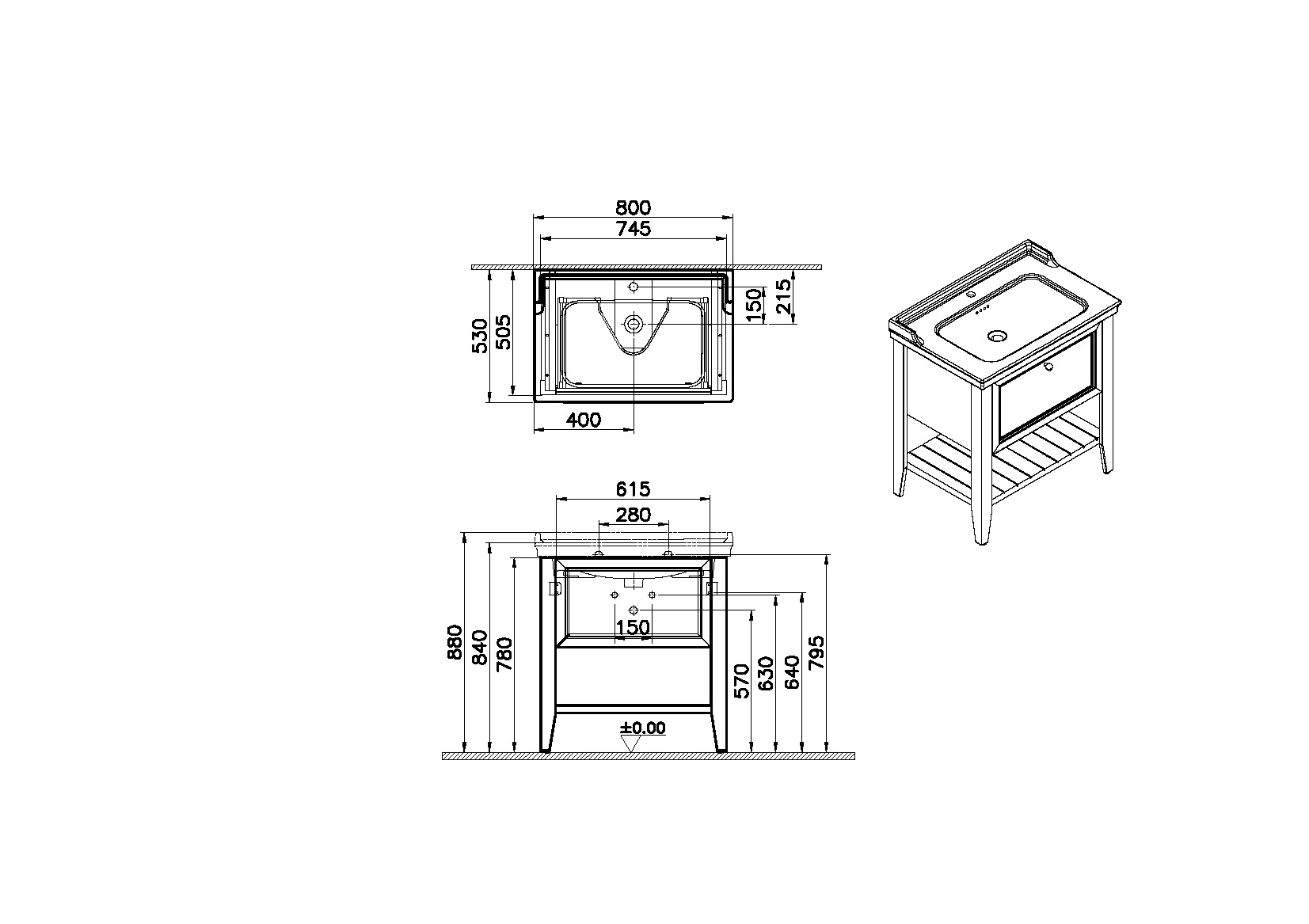 65776 Раковина Vitraglobal Valarte  - Вид №1