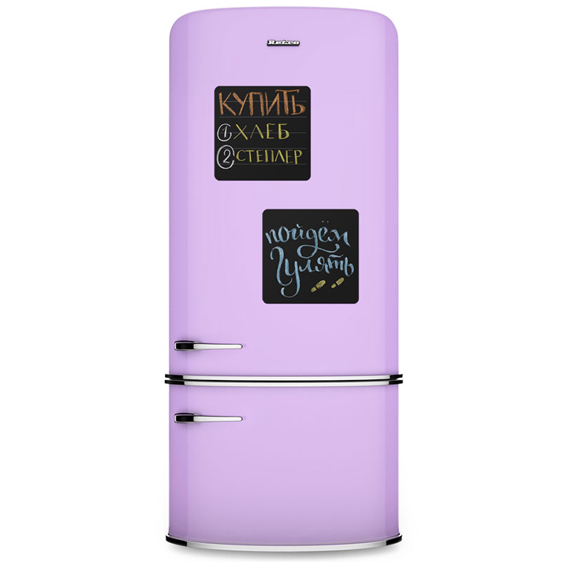 Магнитная доска 2 штуки грифельные Mini MELOMPO  00-3871401 Черный  - Вид №4