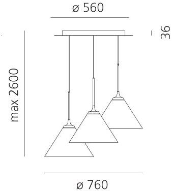 Artemide Светодиодный подвесной светильник из алюминия Look at me sun-id-1511098 - Вид №15
