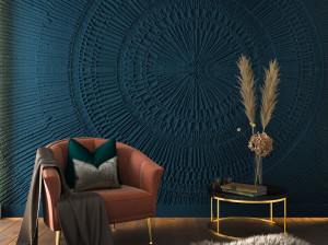 Трехмерная декоративная гипсовая панель