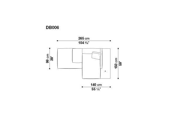 Кожаный диван B&B Italia док ARCH-00106863 - Вид №21