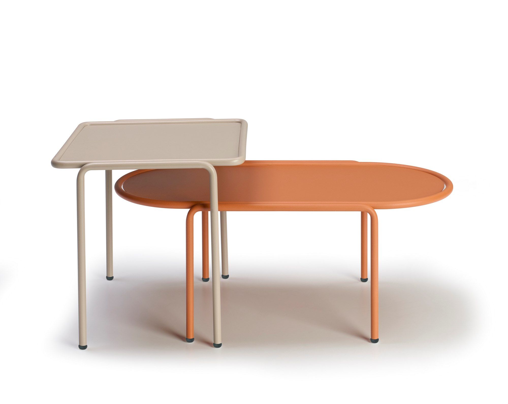 Окрашенный металлический прямоугольный садовый столик S-CAB Dress_Code ARCH-00037401 - Вид №4