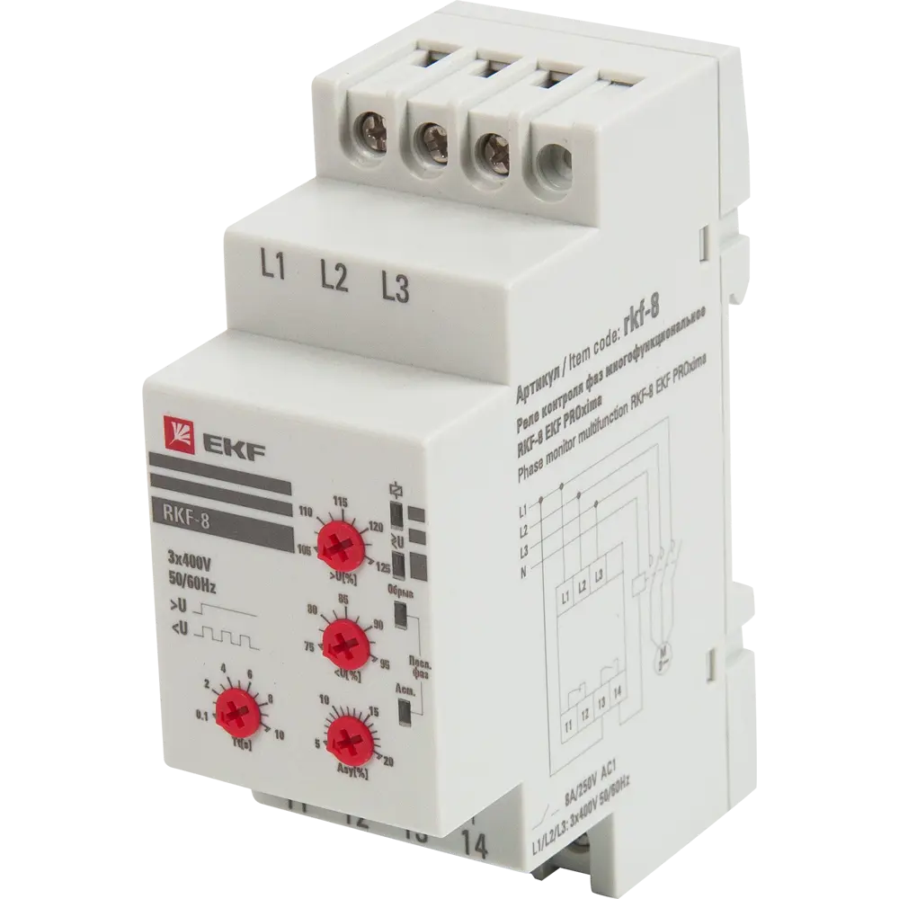 Реле контроля фаз EKF RKF-8 82502620 STLM-2186152 