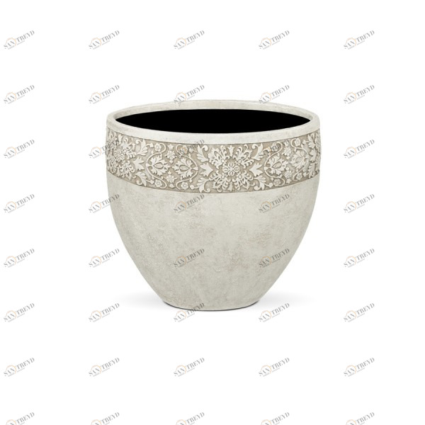 Вазы серые 3 штуки "Нанси" LE-VILLAGE FLORERO 044851 Серый 