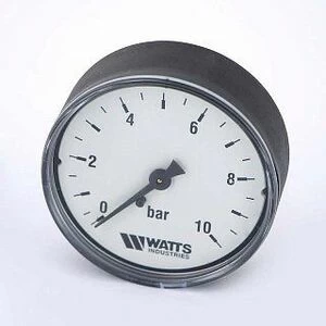 Манометр аксиальный F+R100 63 мм 1/4" 10 бар WATTS