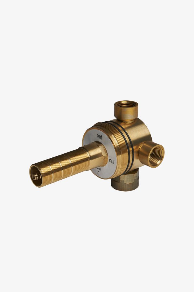 GUDV66 Универсальный трехходовой переключающий клапан для термостатических душевых систем Waterworks Universal