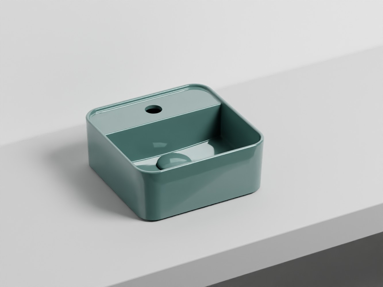 LPLAQ-SM Раковина круглая одно отверстие под смеситель 28 cielo Shui Comfort Ceramica Cielo