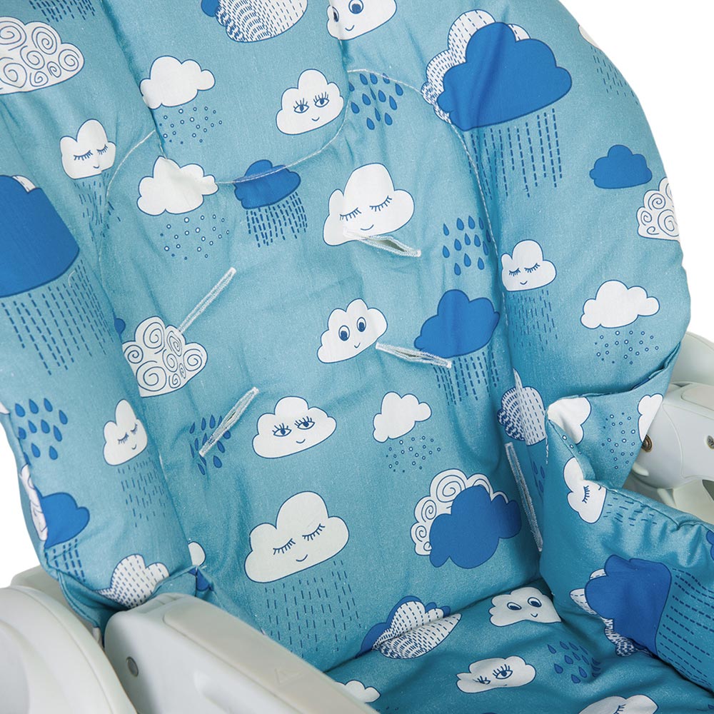 Съемный чехол для стульчика для кормления Clouds VAMVIGVAM  281624 Голубой Santreyd  - Вид №1