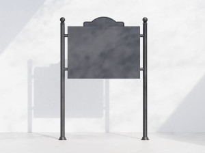 Гальванизированная стальная доска объявлений общественных пространств