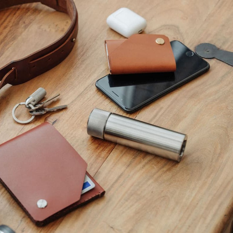 W203STE Фляжка на 100 мл - сталь Wingback  - Вид №2