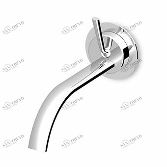 ZP2609 - R99618 Смеситель для раковины, однорычажный, с аэратором. Zucchetti Isy 