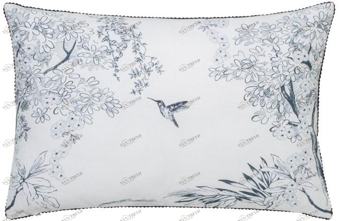 Alexandre Turpault Набивная льняная наволочка с цветочными мотивами sun-id-1479580