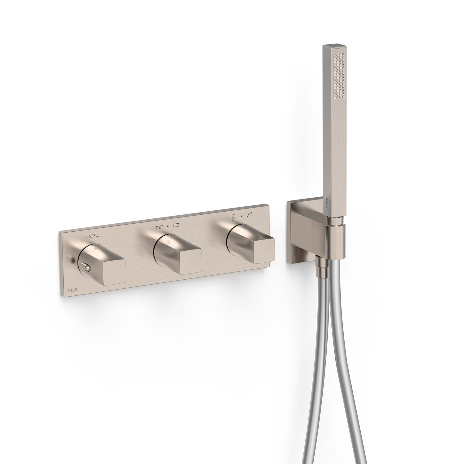 B-SYSTEM 4-ходовой встраиваемый термостатический смеситель B-system-30725401AC TRES Thermostatic