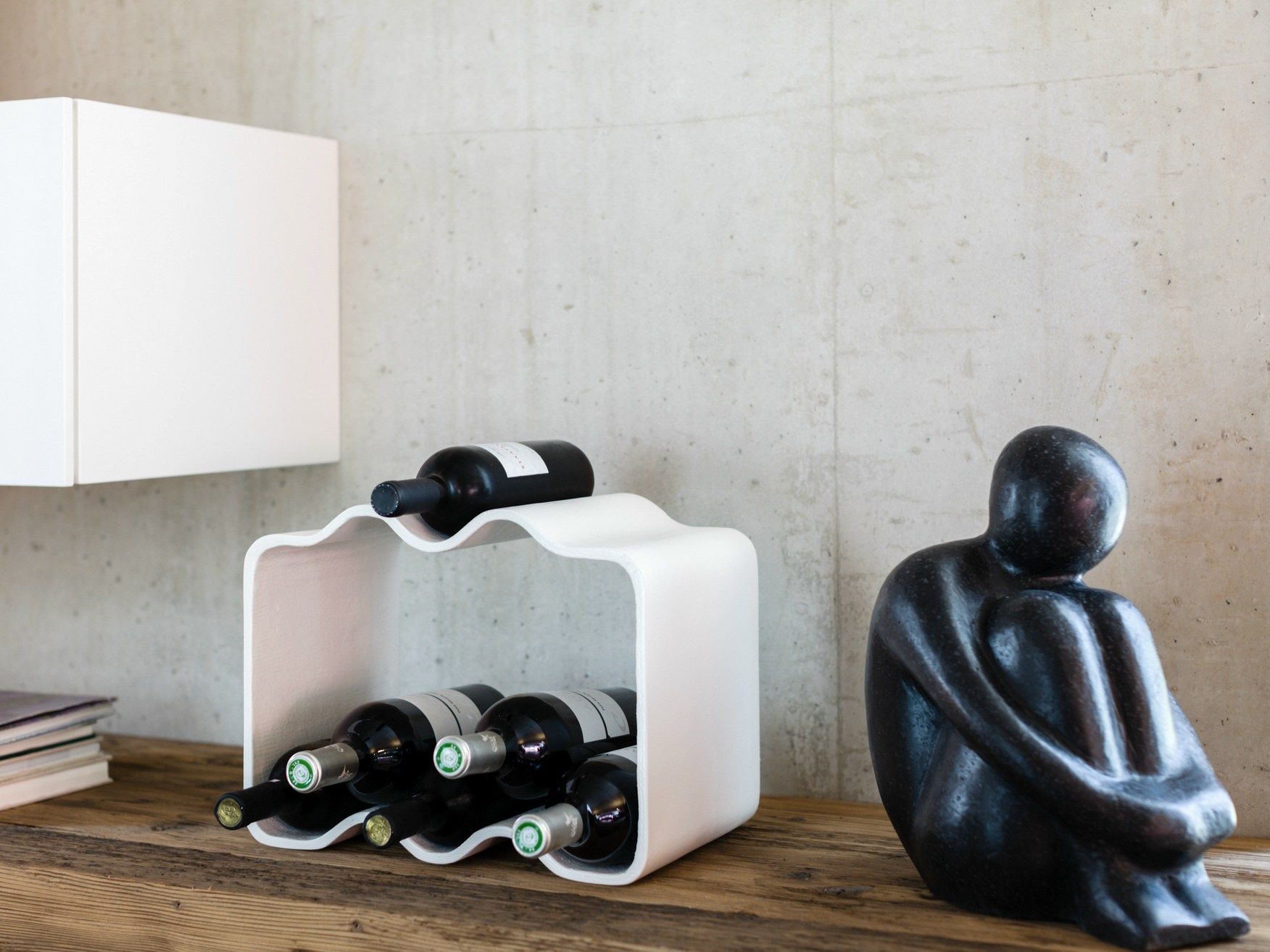 Бетонная винная стойка SWISSPEARL дизайн ARCH-00146975 - Вид №1