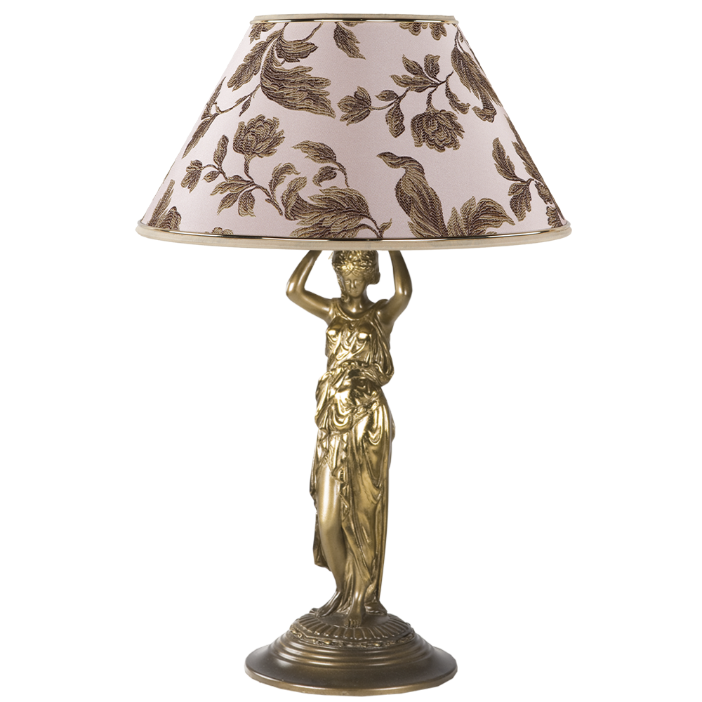 32074,34051 Настольная лампа Гречанка Маргарита Персик BOGACHO 4627138210772, 4627138151662
