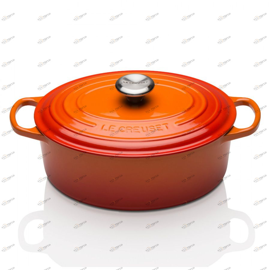 Утятница чугунная Le Creuset, Ø29 см, оранжевая 21178290902430