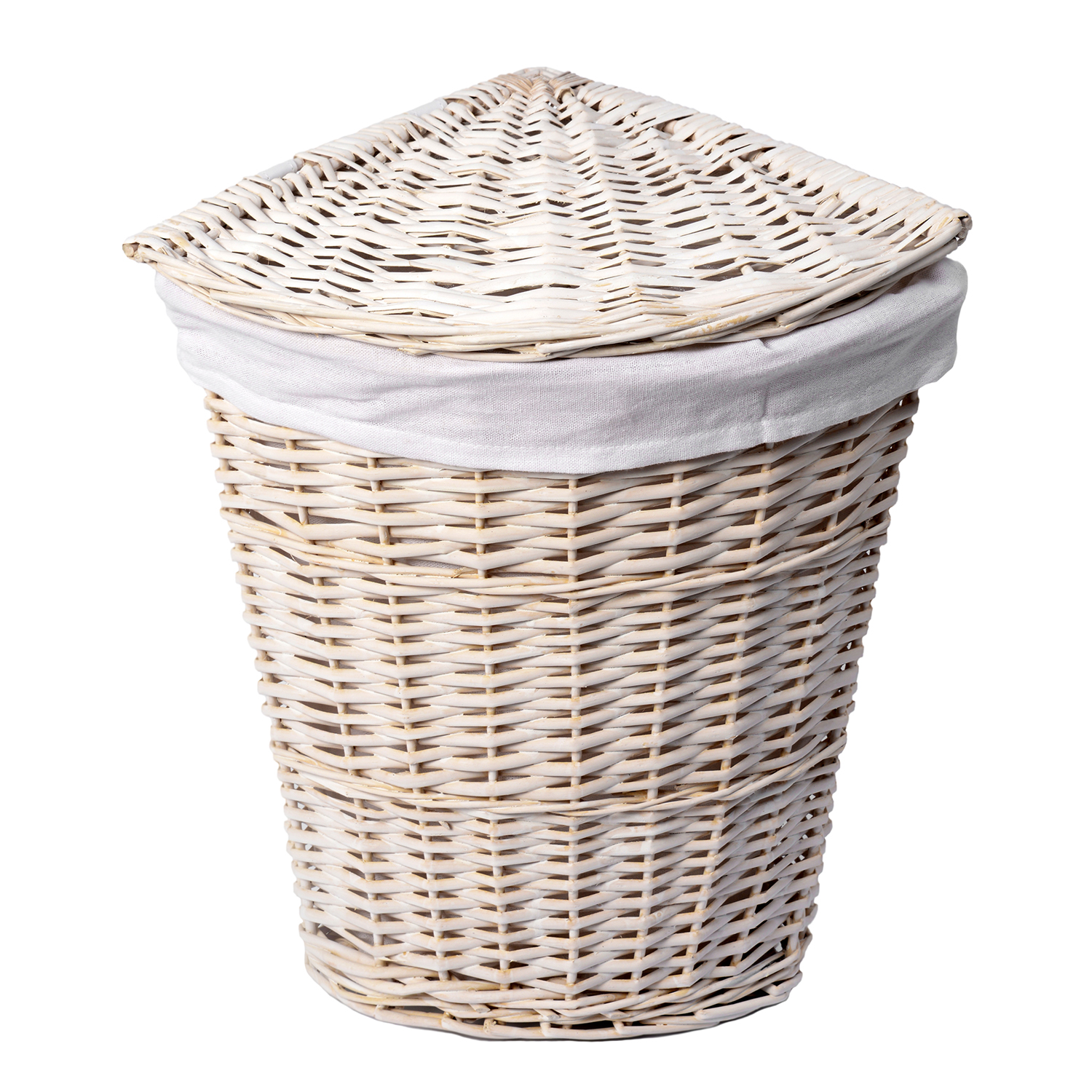 WB-560-L Vils Плетеная корзина для белья с крышкой WasserKRAFT  - Вид №7