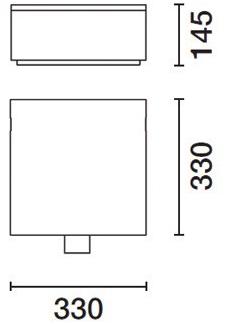 iGuzzini Настенный светодиодный уличный фонарь из литого алюминия Delphi sun-id-1379637 - Вид №2