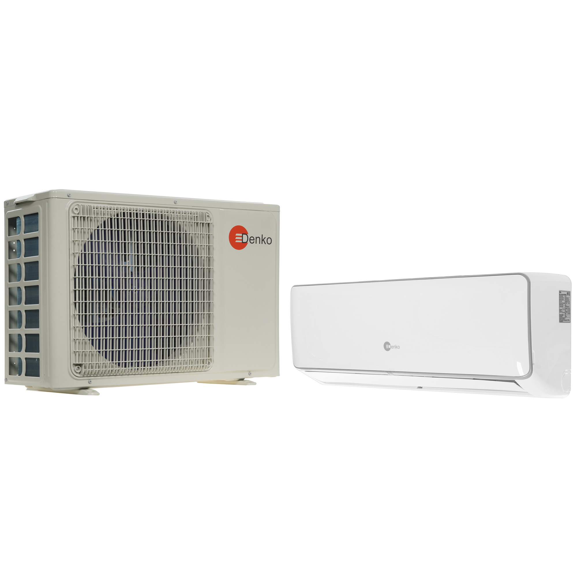 9000371 Кондиционер настенный сплит-система Denko DU-18 белый STDN-0091999
