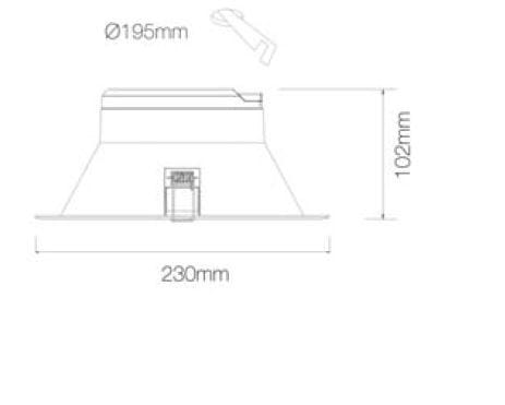 Светодиодный светильник из поликарбоната BENEITO FAURE THESSIS ARCH-00070893 - Вид №2