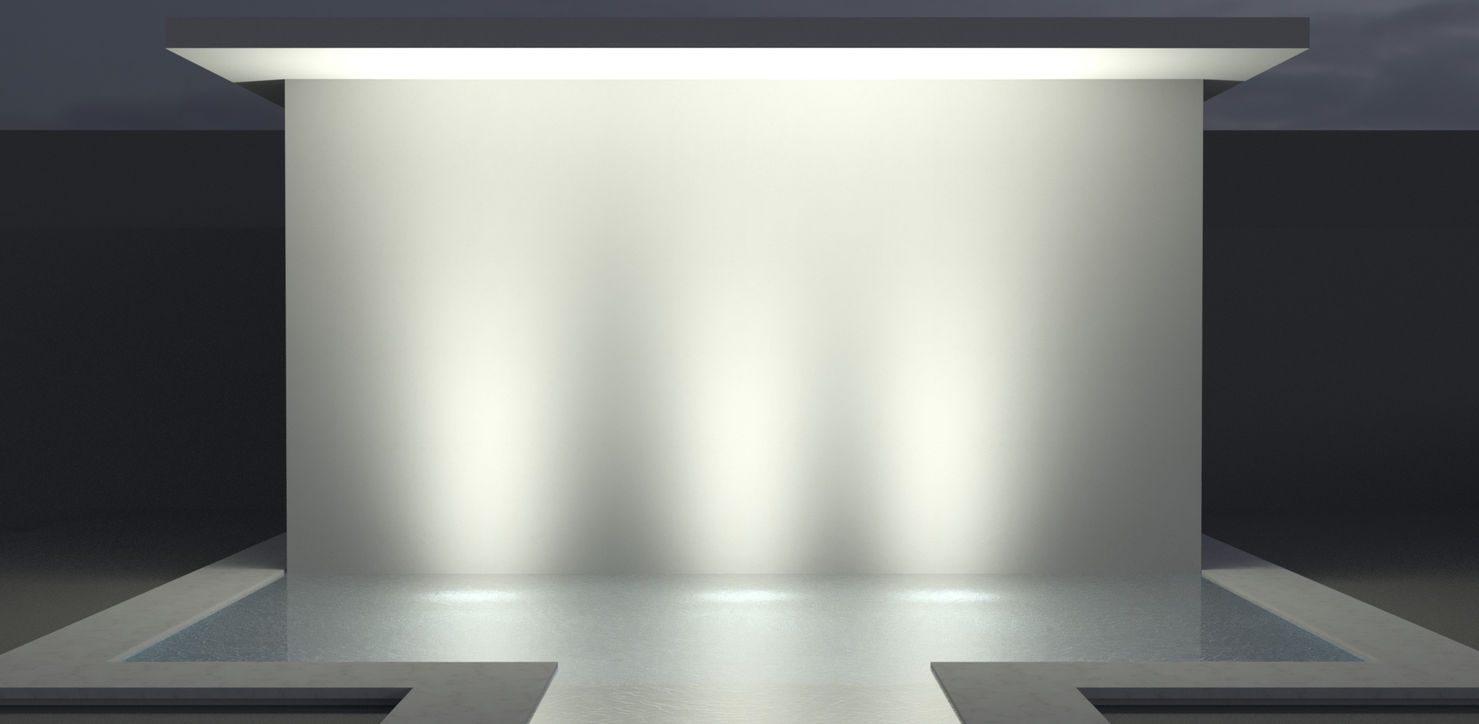 8419213 Встроенный светильник Platek MINI CORNICHE FULL INOX  MINI CORNICHE FULL INOX 300 mm - LED 3000K 26°  - Вид №3