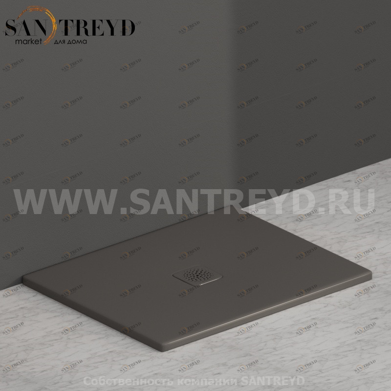 DT072AT Душевой поддон 90x72 керамический Globo Ceramica Globo DOCCIATRE