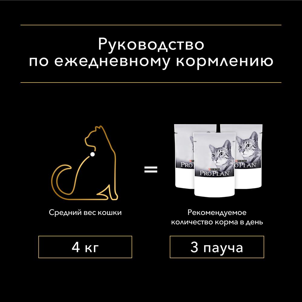 ПР0037490 Корм для кошек NutriSavour с чувствительным пищеварением или с особыми предпочтениями в еде, с ягненком в соусе, пауч 85 г Pro Plan  - Вид №6