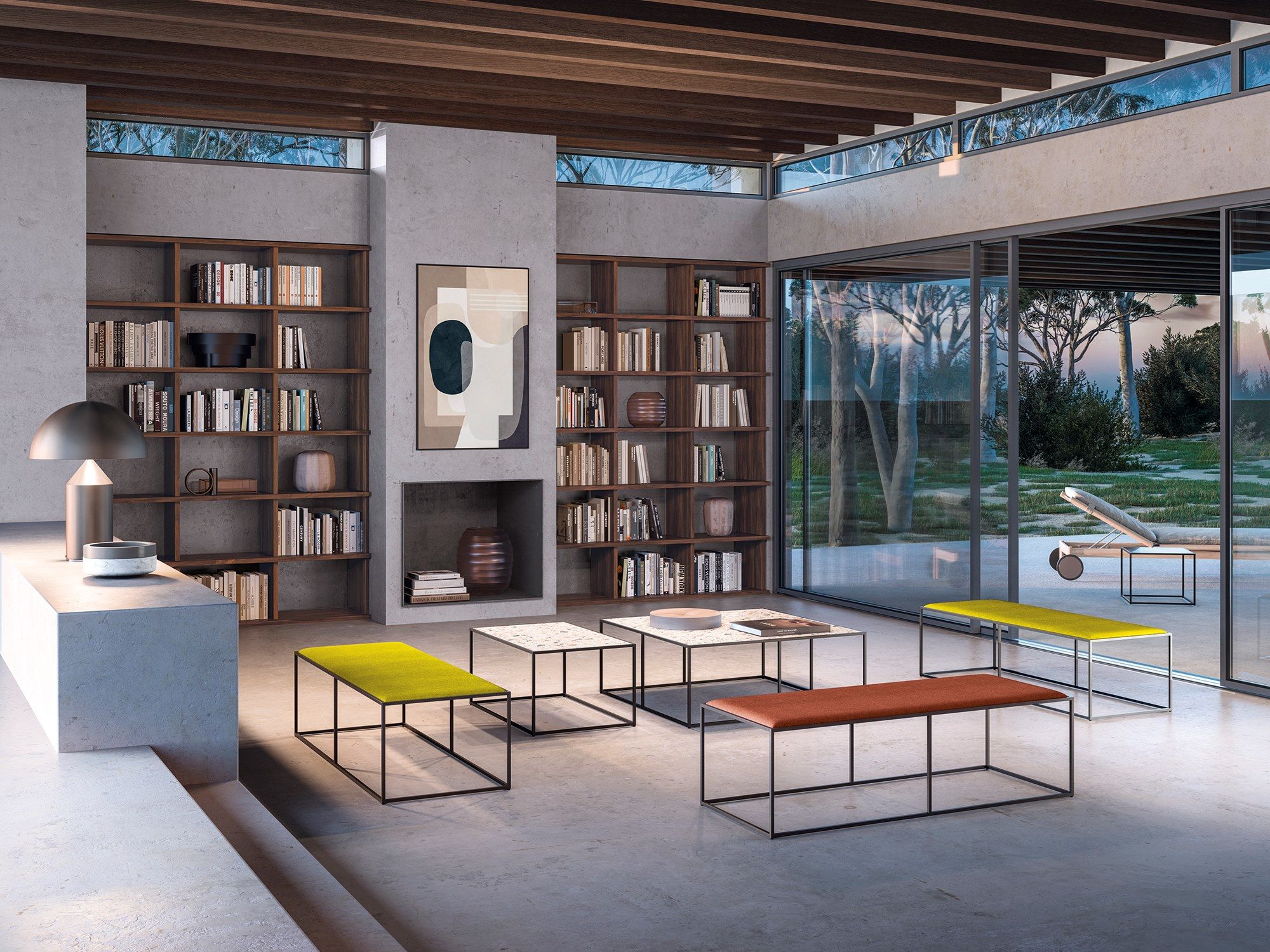 Низкий стул с мягким сиденьем Felis ARCH-00016423 - Вид №1