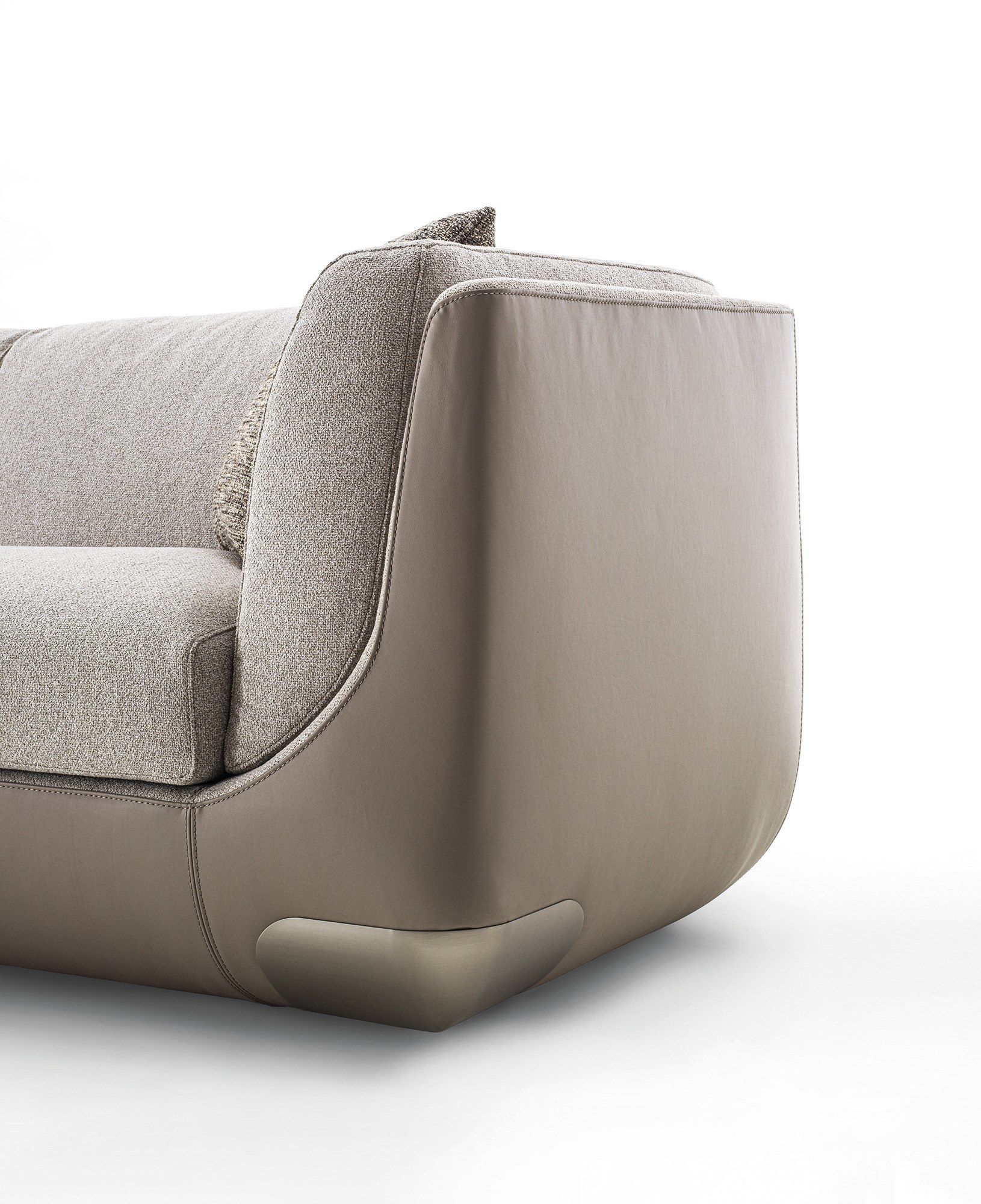 3-местный кожаный и тканевый диван Longhi Loveluxe 2021-Rhythm'21 collection ARCH-00023727 - Вид №4