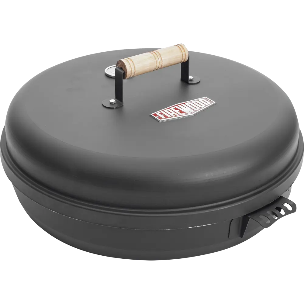 Коптильня круглая с датчиком температуры FIREWOOD STLM-2063691