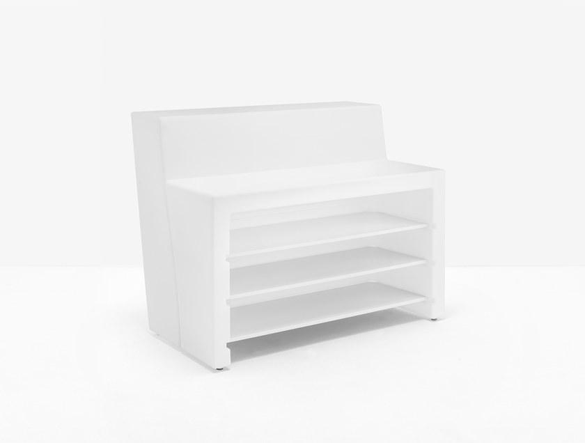 Pedrali Барная стойка из полиэтилена Oblique Obl - Вид №1