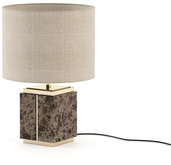 Laskasas Настольная лампа из мрамора Jack Lka27 - Вид №2