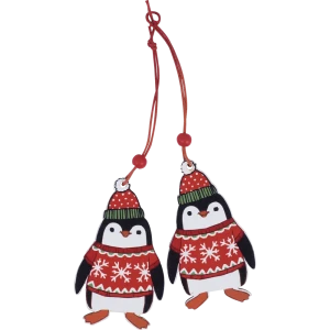 Набор ёлочных игрушек Весёлого Рождества, 15.5 см, 2 шт. 81974574 STLM-2176265