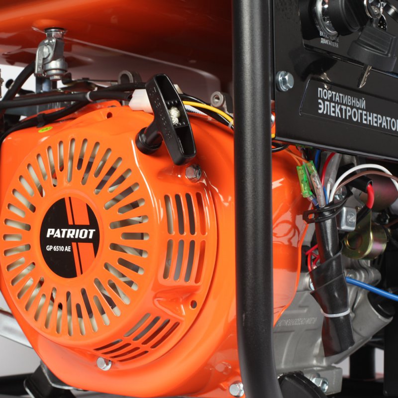 Электрогенератор   бензиновый Patriot GP 6510AE 1117158 STDN-0121511 - Вид №5
