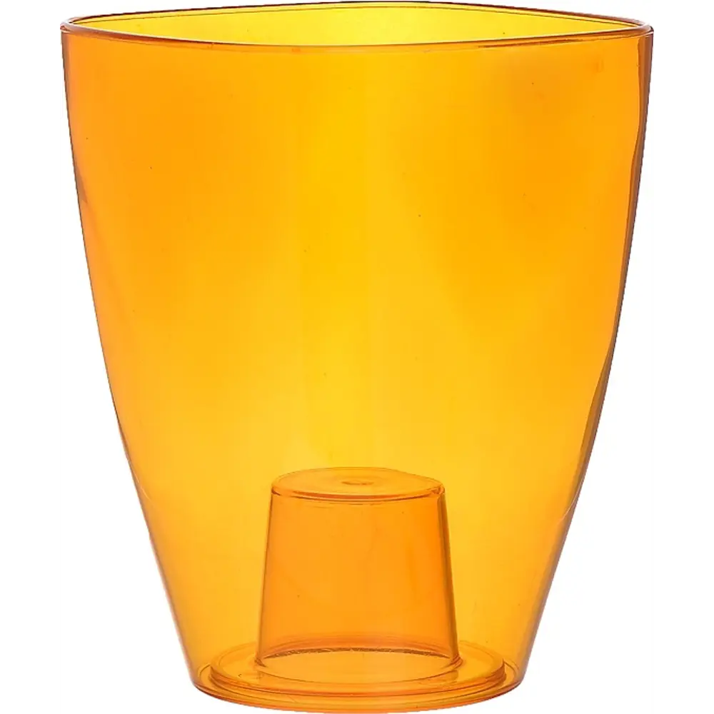 Кашпо цветочное для орхидей ø14.5 см, 1.4 л, пластик, медовое 83405956 STLM-2088293 Santreyd