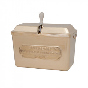 TC814LLPB Бачок из полированной латуни низкого уровня Thomas Crapper