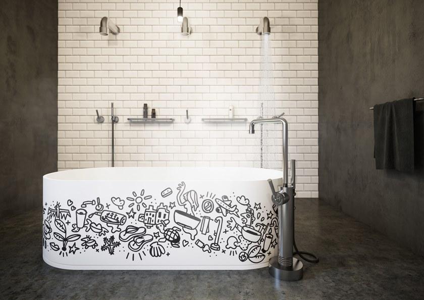 JEE-O Настенная лейка для душа из стали Soho 700-6900/2/8/9 - Вид №2